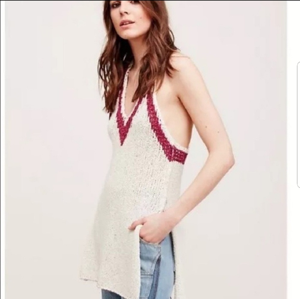 Free People Strappy Sweater